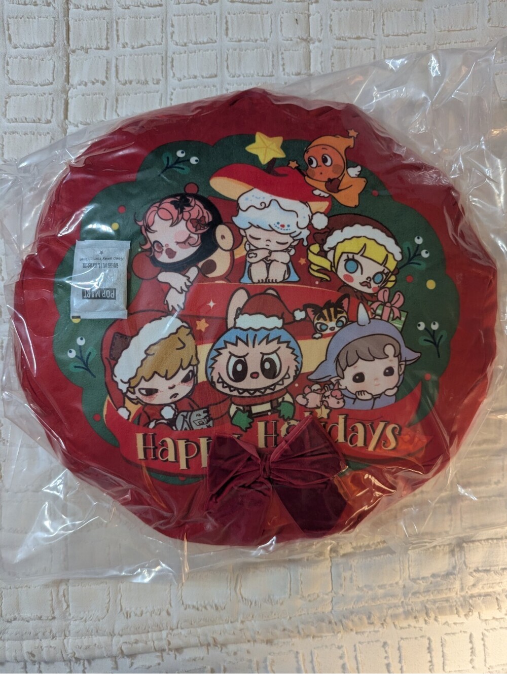 Authentic Pop Mart Apple of My Eye Series Holiday Cushion Event Exclusive Pillow